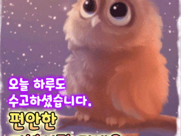 🕯️ 사느라 너무나도 애썼다